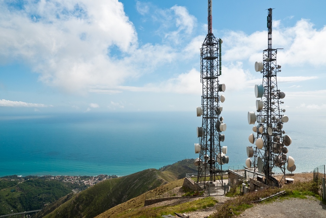 telecom towers