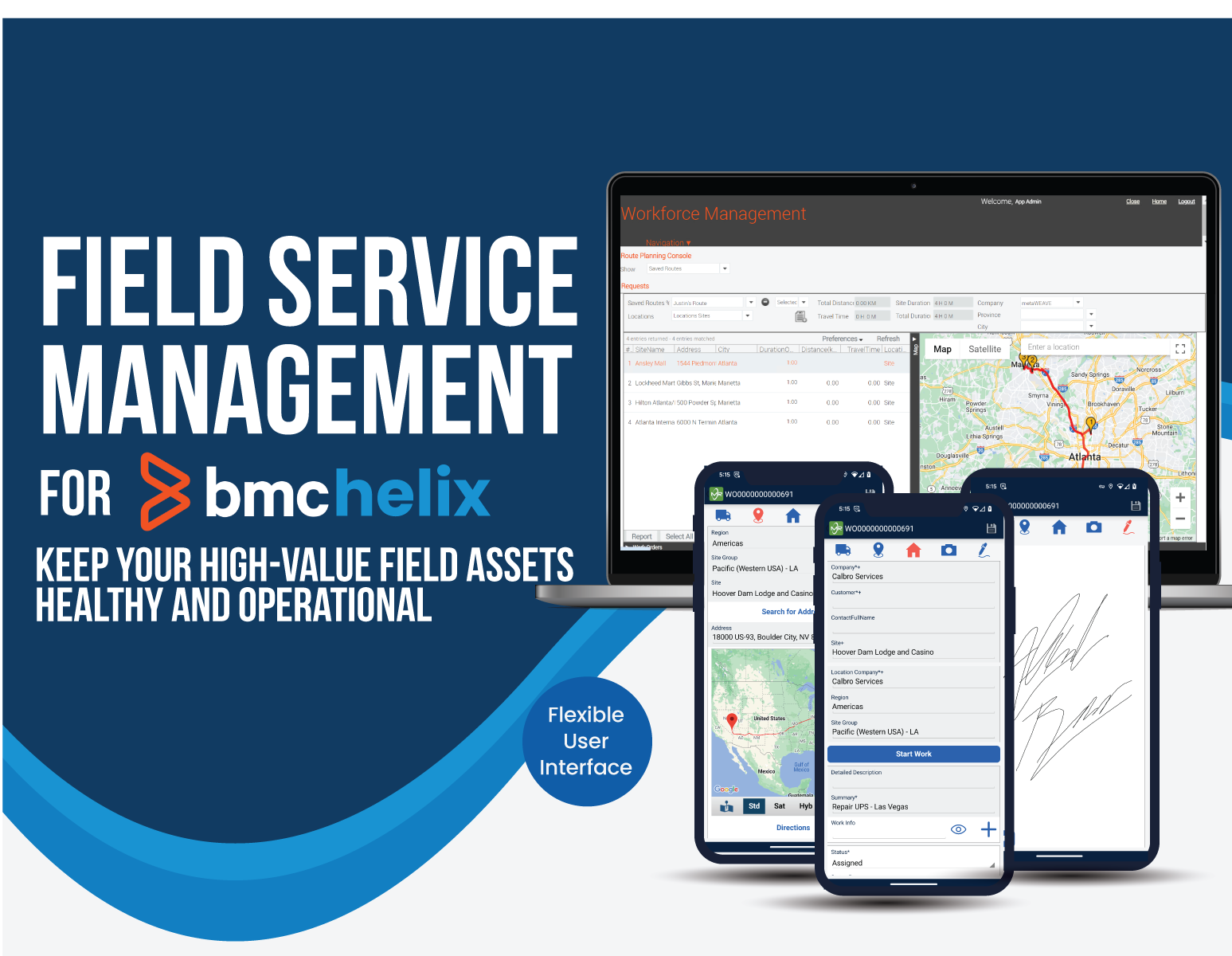 BMC Helix field service management overview - Mobile Reach FSM